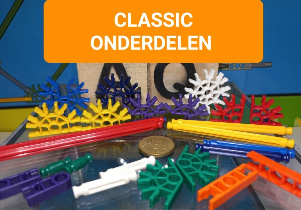 K'nex Educatief Speelgoed: Classic & Micro Onderdelen, Gebruikt, K'nex, K'nex Industries Inc., Info@knex.com