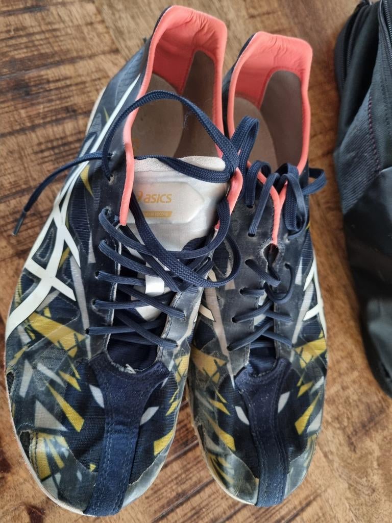 Asics Atletiek Spikes Maat 42 - Gebruikt, Sport en Fitness, Loopsport en Atletiek, Ophalen, Gebruikt, Spikes, Hardlopen