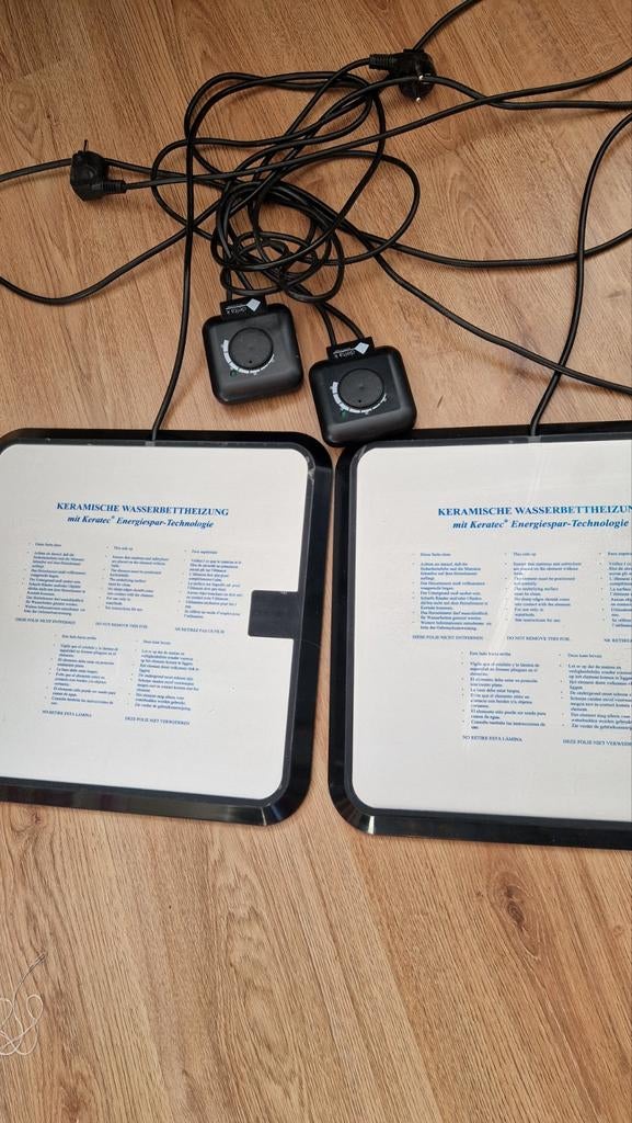 Waterbed verwarmingselementen - prima conditie, Huis en Inrichting, Slaapkamer | Waterbedden, Ophalen, Gebruikt, Duo-systeem