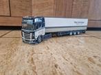WSI Model Roy Lansdaal Scania Truck met Oplegger, Overige merken, 1:32 tot 1:50, Ophalen of Verzenden, Zo goed als nieuw