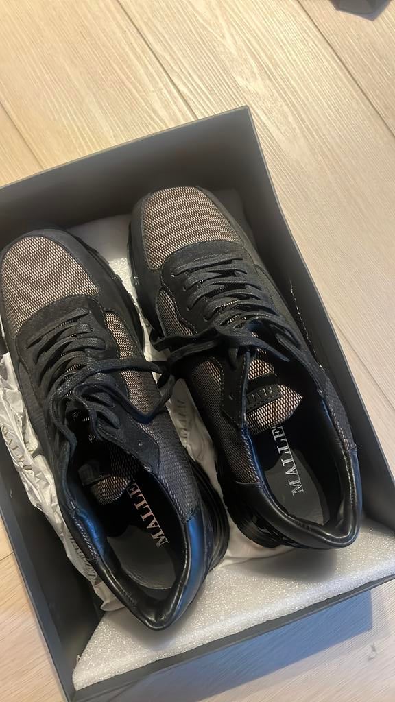 Gloednieuwe Mallet schoenen maat 44, Zwart, Nieuw, Ophalen of Verzenden, Sneakers of Gympen