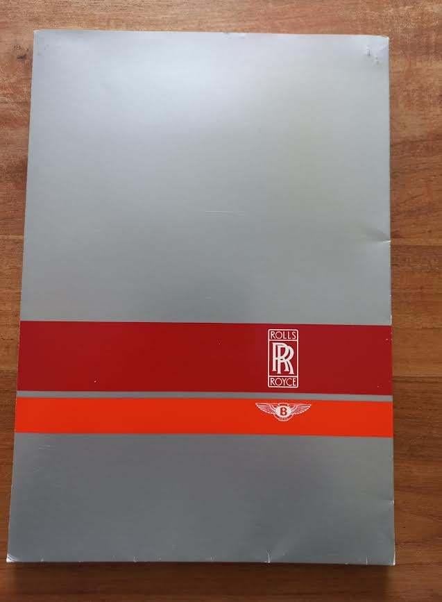Rolls-Royce Bentley Press Release March 1989., Rolls-Royce Motor Cars International, Ophalen of Verzenden, Zo goed als nieuw, Overige merken