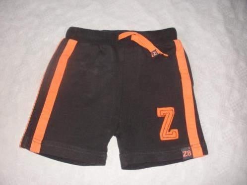 mooie Z8 Boys korte broek/ sweat short, maat 74 (qwe), Broekje, Z8, Ophalen of Verzenden, Zo goed als nieuw