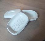 Tupperware serveerwonder, Ophalen of Verzenden, Zo goed als nieuw, Crème, Schaal