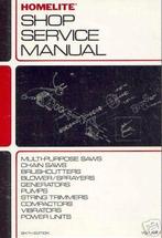 Homelite Kettingzaag Werkplaatsboek op cd., Verzenden, Nieuw, Overige typen, Homelite