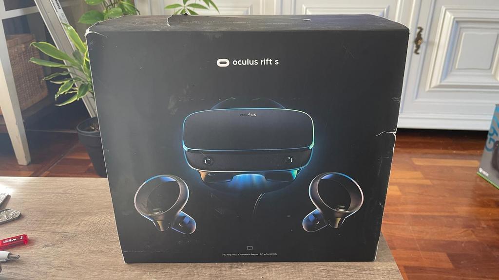 Oculus Rift S PC VR Headset, Spelcomputers en Games, Virtual Reality, Ophalen, Gebruikt, VR-bril, Pc