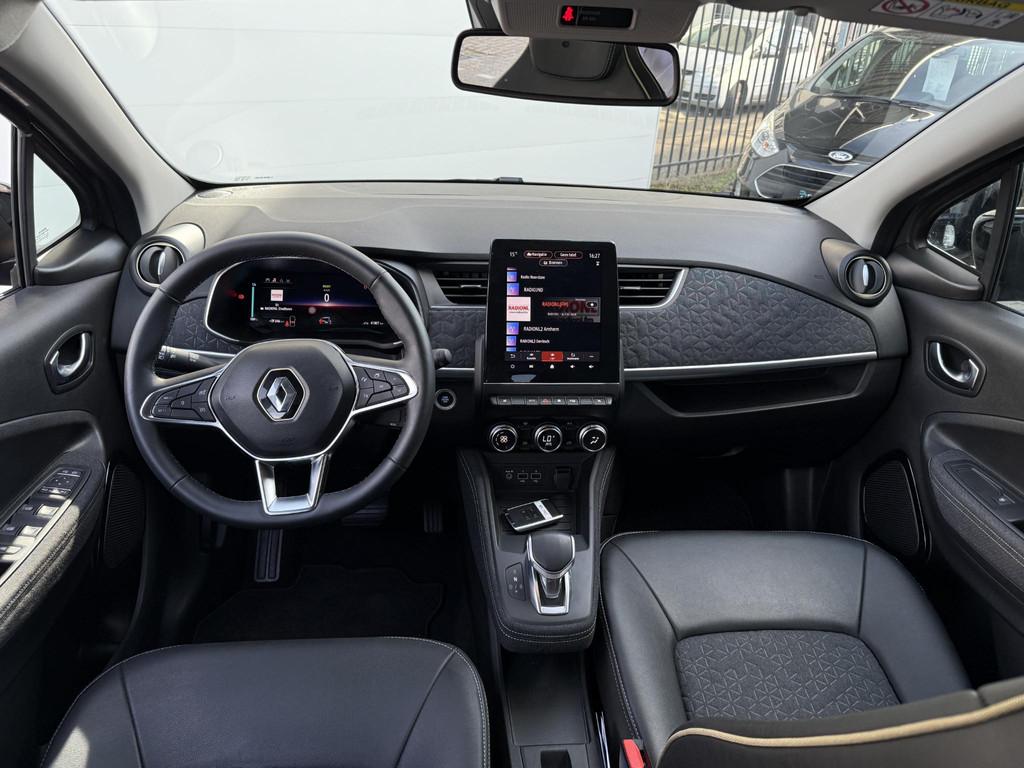 Renault ZOE R135 Iconic 52 kWh (Koopaccu) (Hoge Instap) (SoH, Auto's, Lichtsensor, Gebruikt, Huisgarantie, Met garantie (alle)