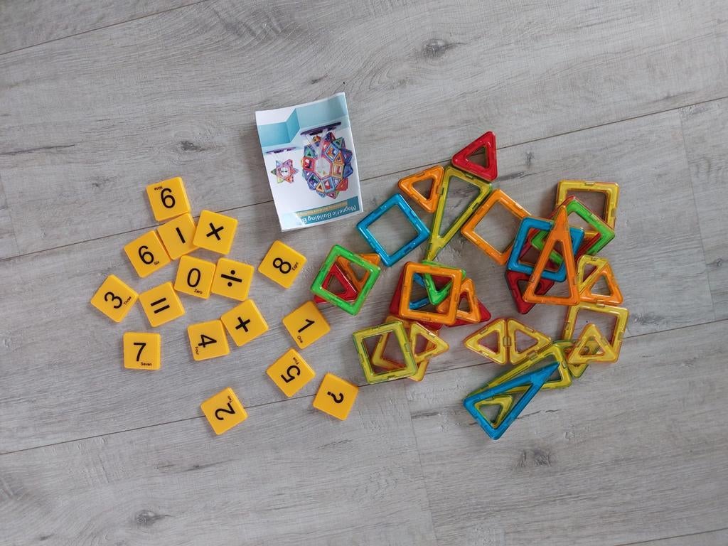 Magnetische bouwstenen, Ophalen