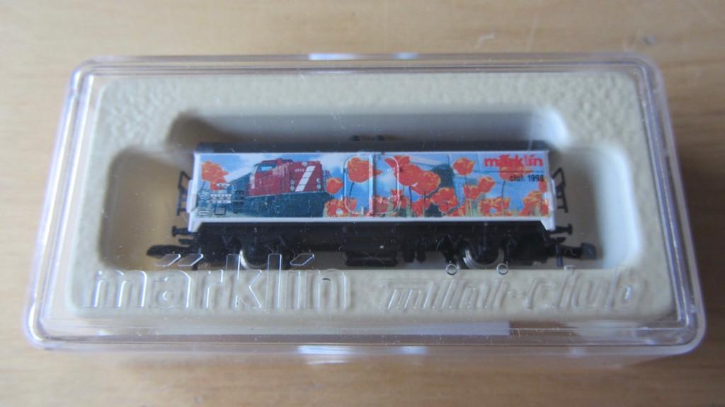 Märklin mini club : insider clubwagen 1998 - 1/220, Gebruikt, Gelijkstroom, Wagon, Ophalen of Verzenden