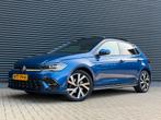 Volkswagen Polo 1.0 TSI 110pk Bomvol opties+Fabriekgarantie, Auto's, Volkswagen, Stof, Zwart, Blauw, 1100 kg