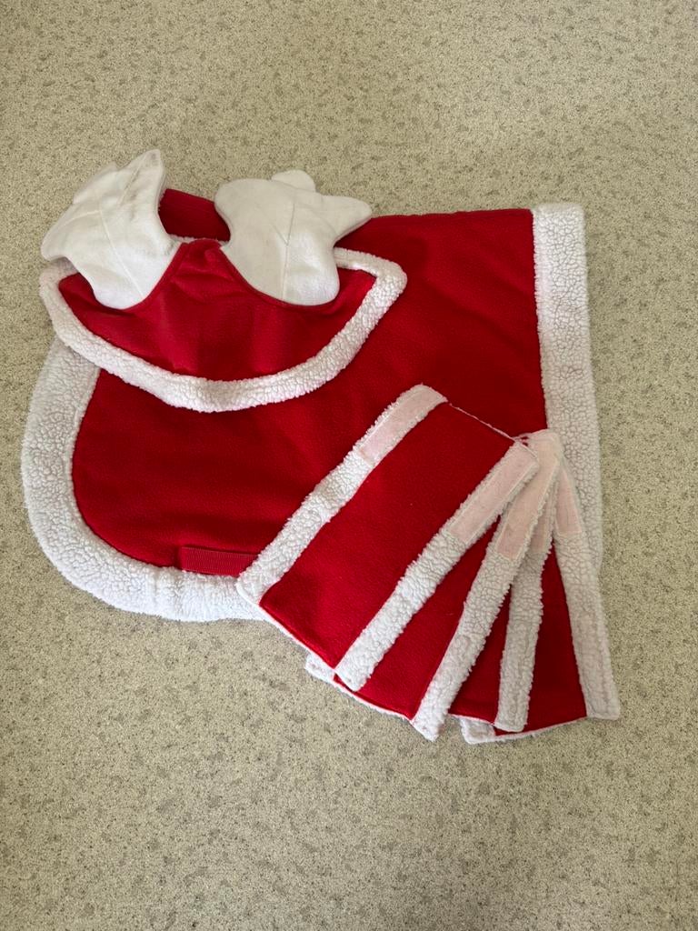 Kerst set paard maat full, Dieren en Toebehoren, Ophalen of Verzenden, Gebruikt