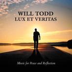 Cd Will Todd : Lux et veritas - Music for peace, Ophalen of Verzenden, Modernisme tot heden, Zo goed als nieuw, Vocaal