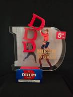 Prachtige vintage winkeldisplay reclame Drum shag jaren 80, Ophalen of Verzenden, Gebruikt, Reclamebord