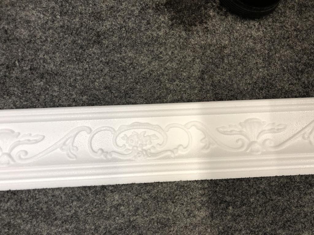 Lijst 11) kaderlijst sierlijst van kunststof piepschuim 8cm, Ophalen, Zo goed als nieuw, Metaal, Landelijk brocant klassiek