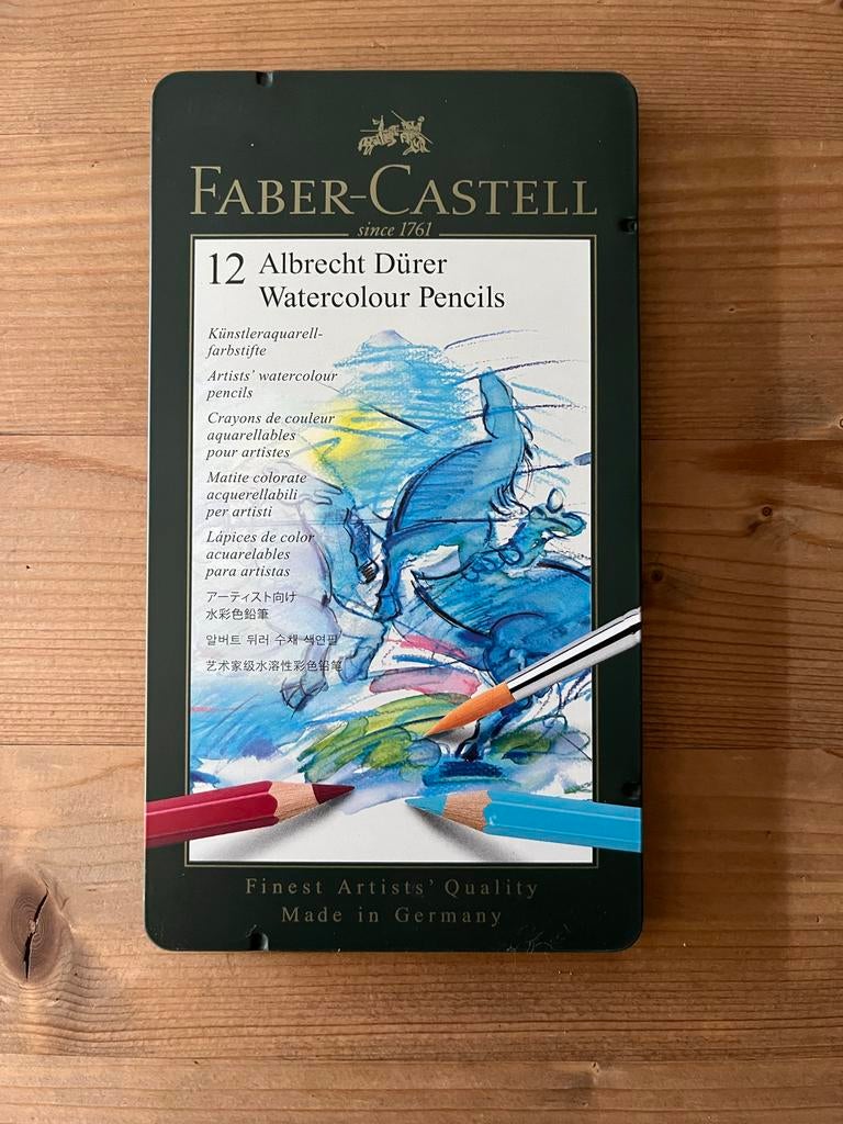 Nieuwe set Faber Castell 12 Albrecht Durer aquarelpotloden, Ophalen of Verzenden, Nieuw, Potlood of Stift