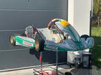 Tonykart racer met rotax max senior evo motor, Ophalen, Zo goed als nieuw, Kart