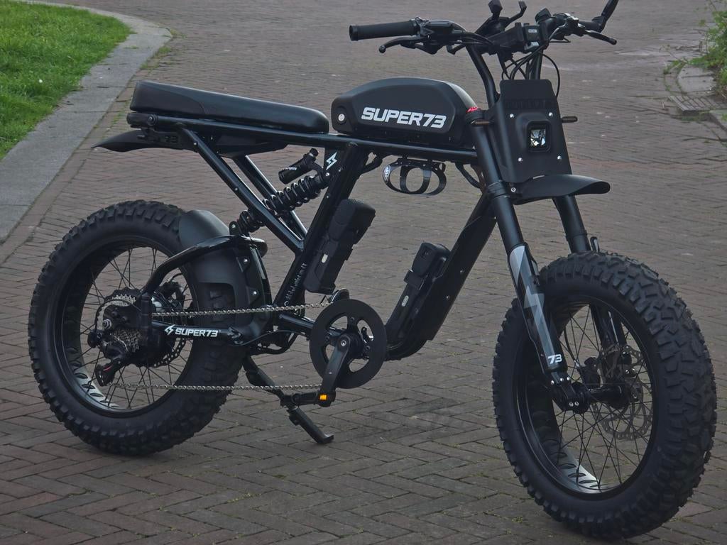 Super 73 RX 10 versnellingen, voor en achtervering, div acc, Fietsen en Brommers, Elektrische fietsen, Zo goed als nieuw, Overige merken