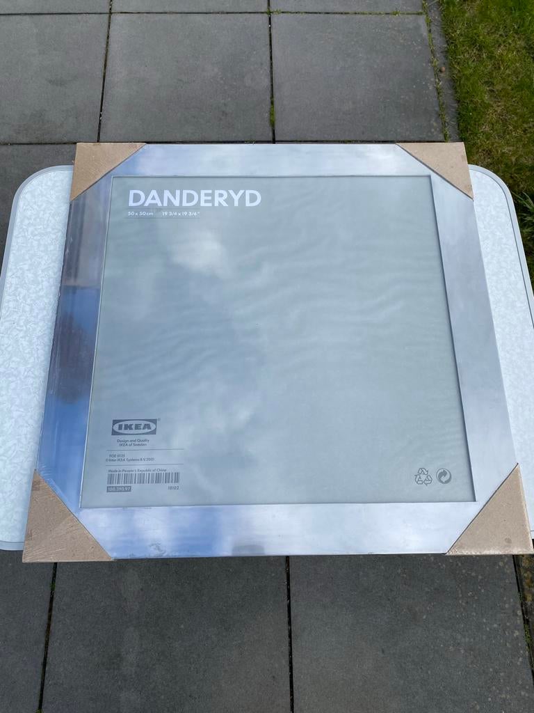 IKEA DANDERYD fotolijst aluminium 50x50 cm, Audio, Tv en Foto, Fotografie | Fotolijsten, Ophalen, Nieuw