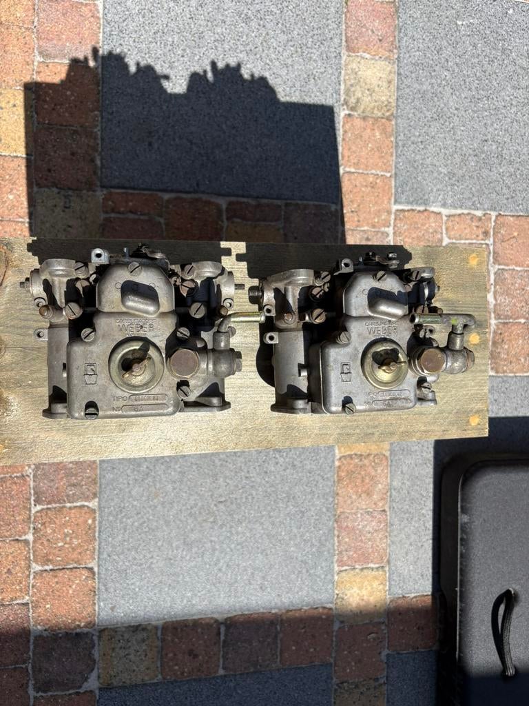 Weber carburateurs, dubbele carburateurs, weber 40 DCOE, Auto-onderdelen, Brandstofsystemen, Ophalen of Verzenden