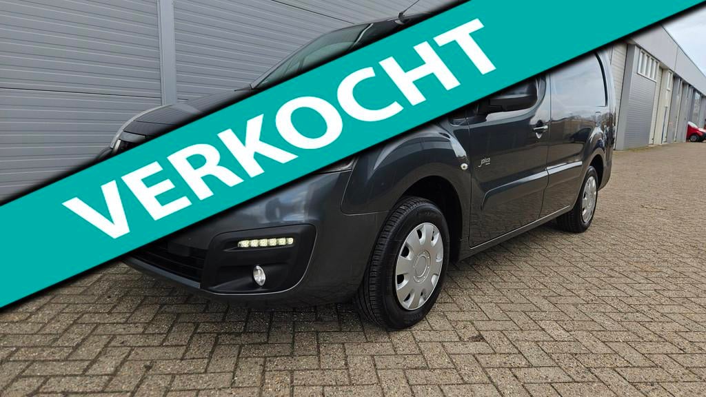 Peugeot Partner 122 1.6 BlueHDi 100 L2 XL Première S&S | EU, Voorwielaandrijving, Stof, Gebruikt, Euro 6