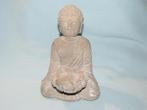 Stenen boeddhabeeldje met houder voor waxinelicht of wierook, Ophalen of Verzenden, Zo goed als nieuw