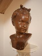 Antiek borstbeeld -Raffaello Scali- gesigneerd & genummerd, Antiek en Kunst, Kunst | Beelden en Houtsnijwerken, Ophalen, Klassiek