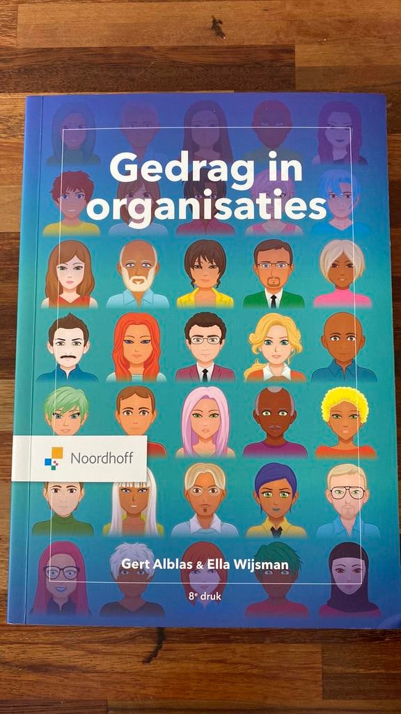 Gedrag in organisaties, Boeken, Ophalen of Verzenden, Zo goed als nieuw, Overige niveaus, Nederlands