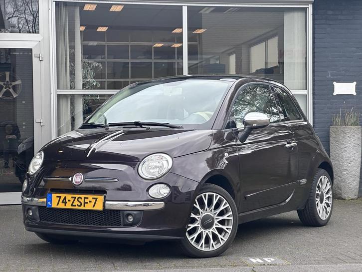 Fiat 500 1.2 Lounge AIRCO / ELEKT RAMEN / PANO (bj 2012), Auto's, Fiat, Bedrijf, Te koop, ABS, Airbags, Airconditioning, Alarm
