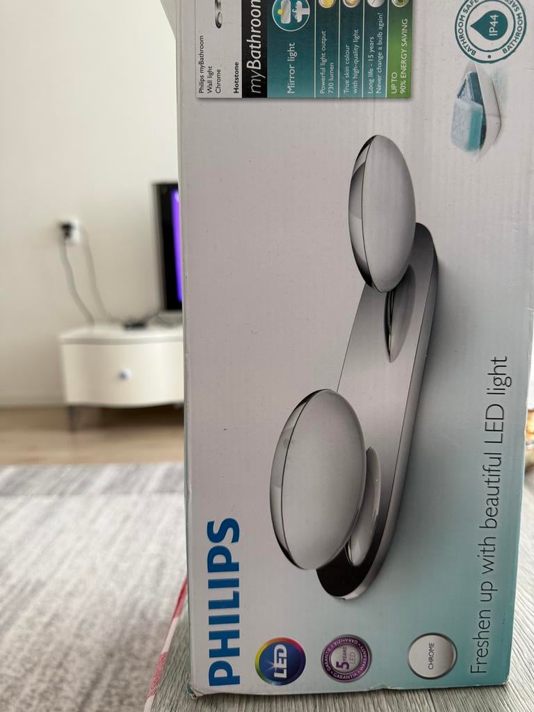 Badkamer – Philips LED lamp (nieuw), Ophalen, Zo goed als nieuw