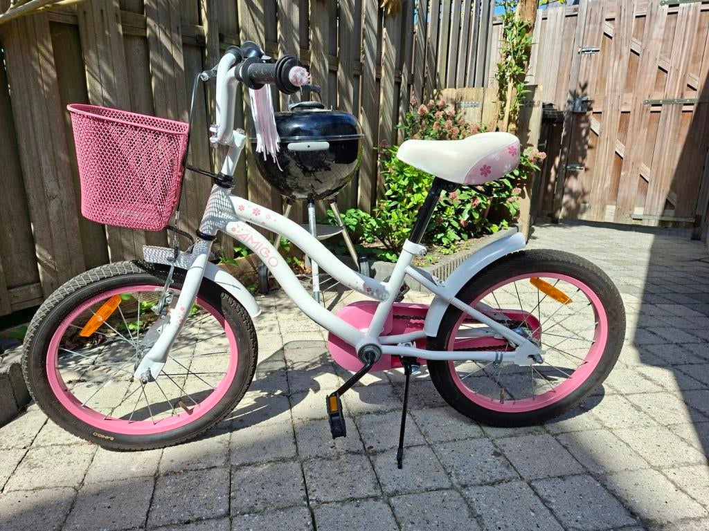 Amigo meisjes fiets, Ophalen, Terugtraprem, Gebruikt, Handrem