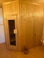 Finse sauna met kachel - Helo, Sport en Fitness, Sauna, Ophalen, Zo goed als nieuw, Fins of Traditioneel, Complete sauna