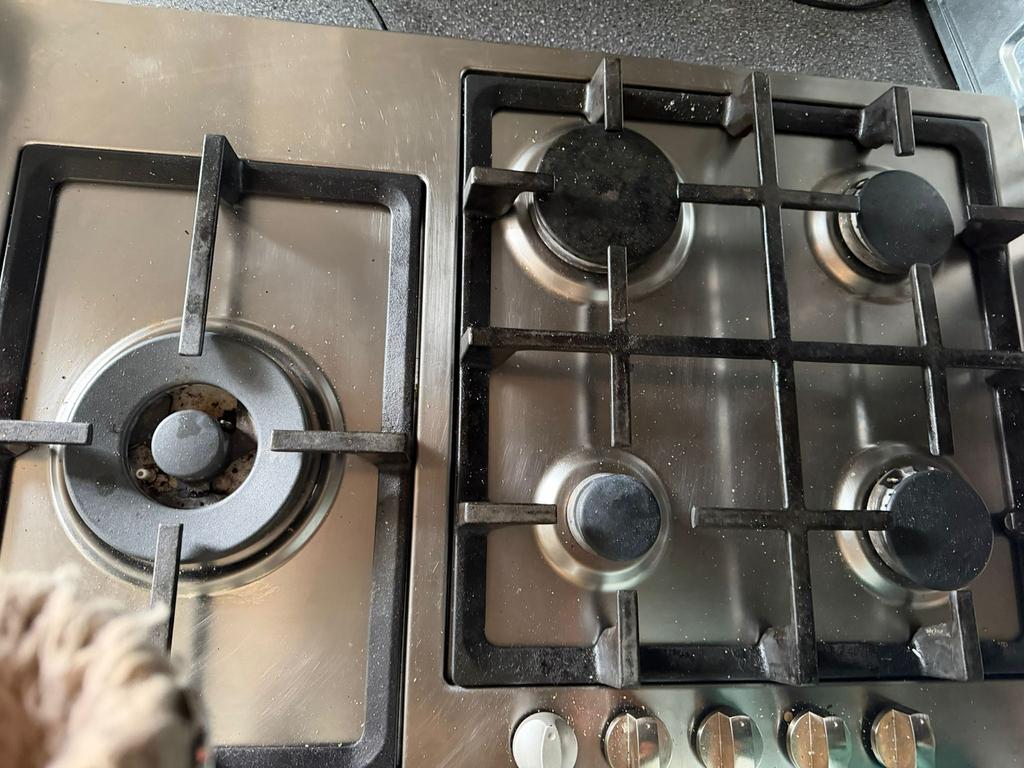 Etna gasfornuis, Witgoed en Apparatuur, Kookplaten, Ophalen, 4 kookzones, Zo goed als nieuw, Gas