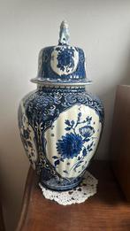 Deftse blauw vas, vas, antiek, uniek, Ophalen of Verzenden