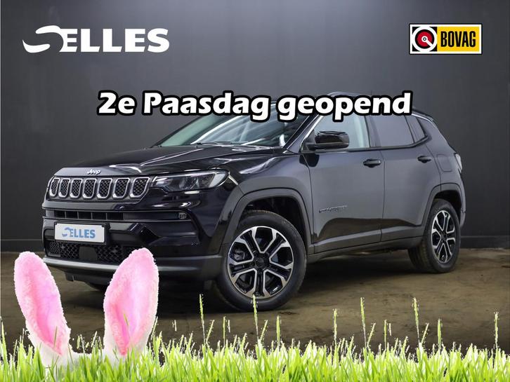 Jeep Compass 4xe 190 Plug-in Hybrid Electric Limited | Camer, Auto's, Jeep, Bedrijf, Te koop, Compass, 4x4, ABS, Achteruitrijcamera
