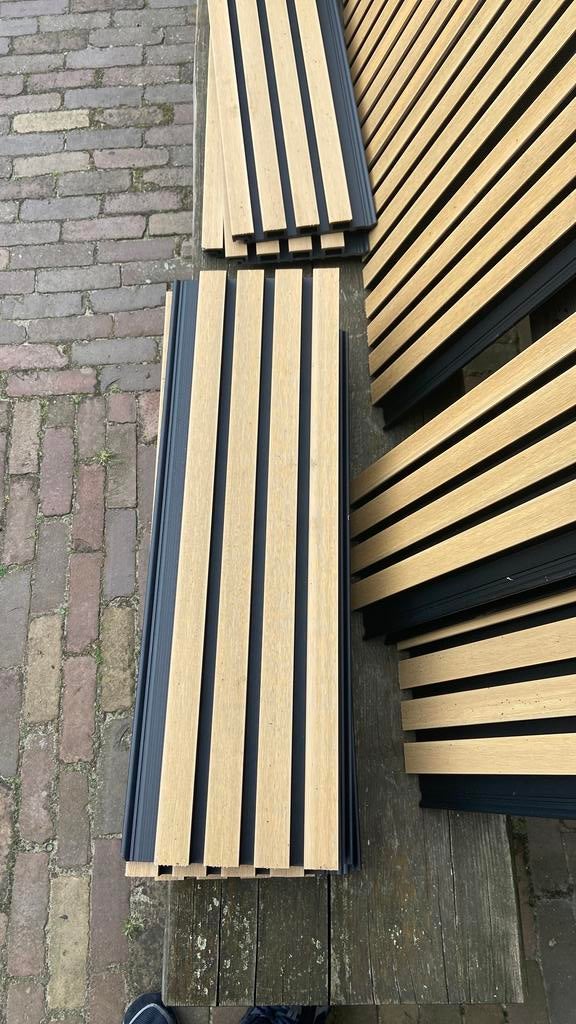 kunstof gevel elementen, Doe-het-zelf en Verbouw, Platen en Panelen, Ophalen, Zo goed als nieuw