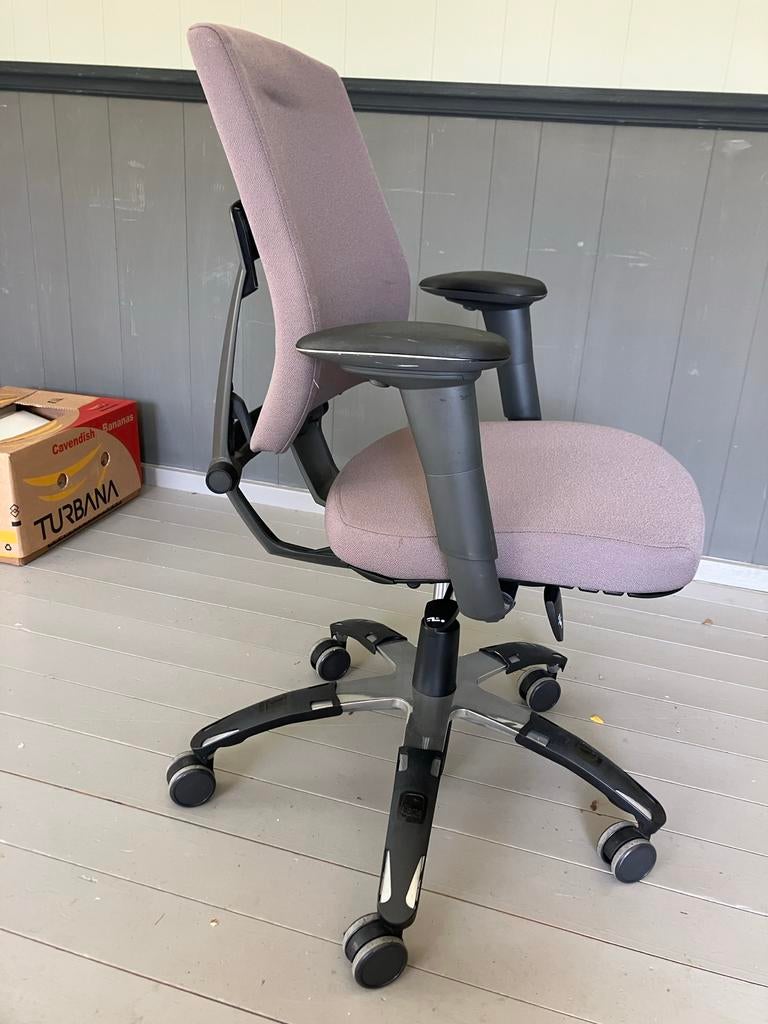 Ergonomische Bureaustoel Axia Profit - Grijs, Huis en Inrichting, Bureaustoelen, Ophalen of Verzenden, Gebruikt, Grijs, Bureaustoel