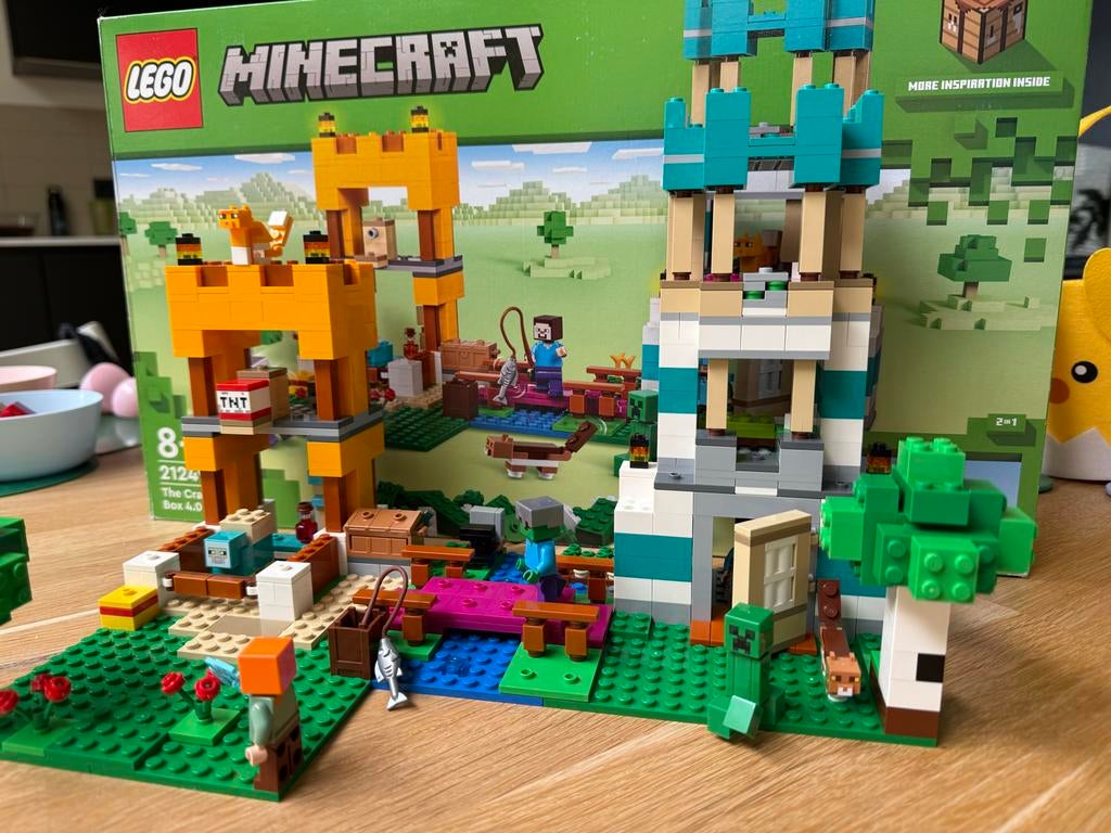 LEGO Minecraft The Crafting Box 4.0 (21249), Kinderen en Baby's, Speelgoed | Duplo en Lego, Minecraft, Lego, Ophalen of Verzenden