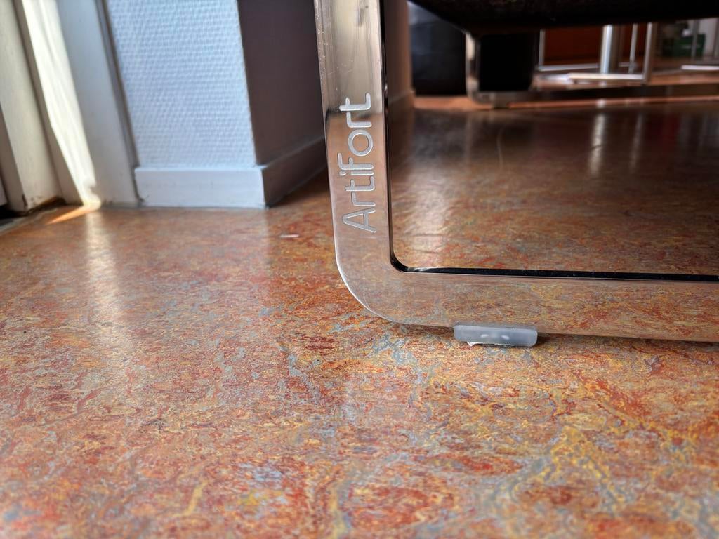 Artifort Mare 2-zitsbank van René Holten - Blauwe Ploegstof, Huis en Inrichting, Banken | Bankstellen, Gebruikt, 150 tot 200 cm