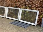 VELUX 3 stuk 134x98 opknapper dakraam zolderraam, Gebruikt, 100 tot 150 cm, Wit, Ophalen of Verzenden