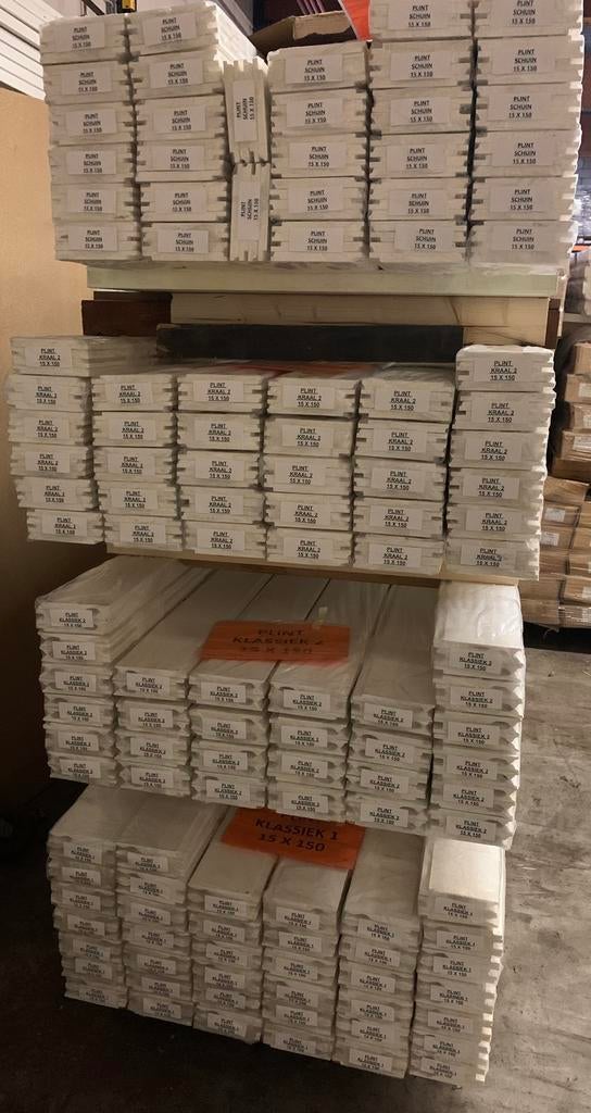 Nieuwe plinten / architraven wit / BODEMPRIJZEN OP = OP !!, Ophalen, Overige materialen, Nieuw, 250 cm of meer