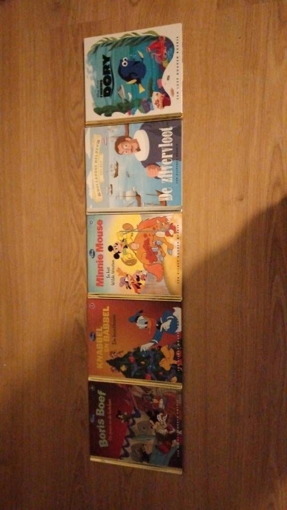 Disney Gouden Boekjes Collectie (5 stuks), Boeken, Ophalen of Verzenden, Gelezen, Diverse Disney Auteurs, Sprookjes
