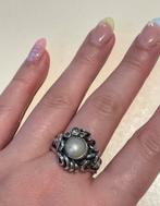 Rabinovich ring parel 925 zilver, 18 tot 19, Ophalen of Verzenden, Zo goed als nieuw, Dame