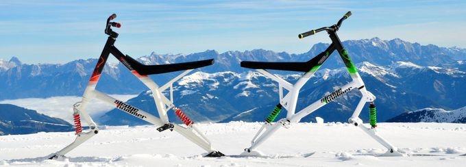 Te huur skifiets/snowbike, Overige merken, Gebruikt, Overige typen, Ophalen of Verzenden