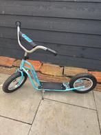 Kinder step Starline met luchtbanden blauw, Ophalen, Zo goed als nieuw, Gewone step