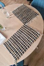 Set 2 boho jute placemats – handgeweven – Ibiza / Scandinavi, Ophalen of Verzenden