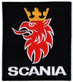 Scania stoffen opstrijk patch embleem #1, Ophalen of Verzenden, Nieuw, Auto's