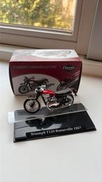 Triumph T120 Bonneville 1967 modelmotor, Overige merken, 1:50 of kleiner, Overige typen, Ophalen of Verzenden