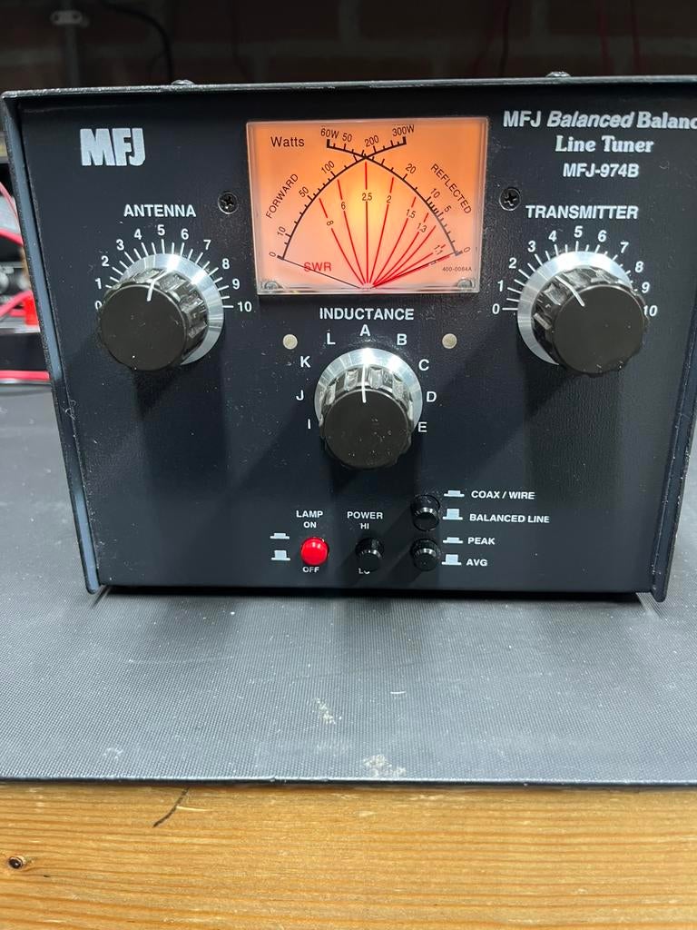 Mfj 974b tuner, Telecommunicatie, Ophalen of Verzenden, Zo goed als nieuw