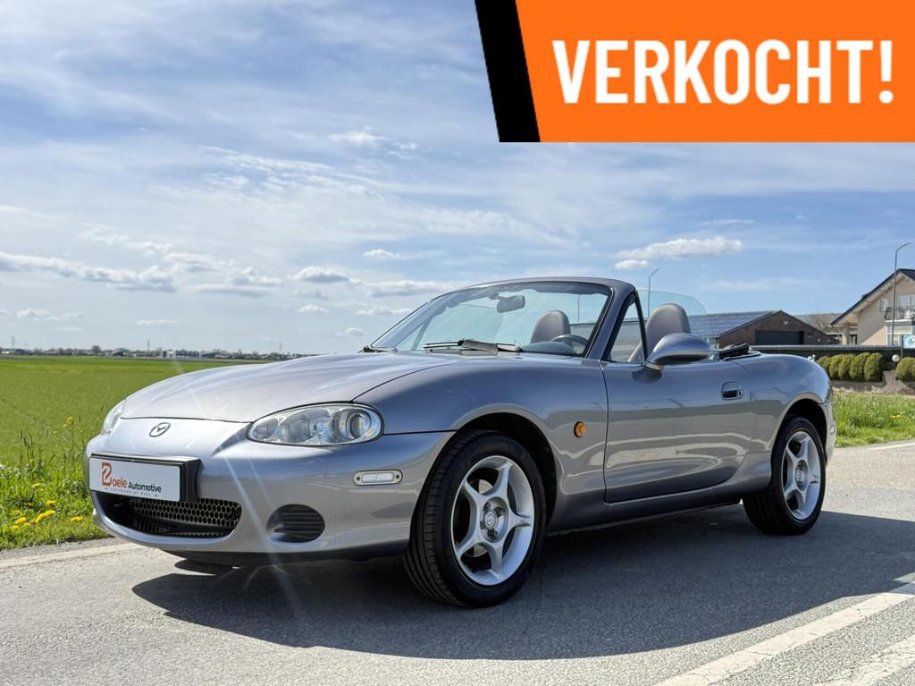 Mazda MX-5 NBFL1.6i Phoenix / Roestvrij! / Orig NL / Distrib, Achterwielaandrijving, 4 cilinders, Cabriolet, Handgeschakeld