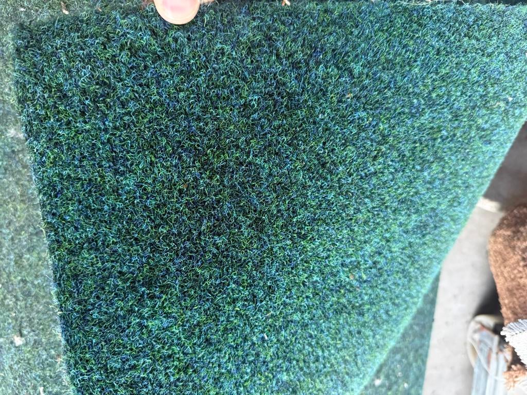 Waterdoorlatend groen tapijt voor onder zwembaden actie‼️, Huis en Inrichting, Stoffering | Vloerbedekking, Ophalen, Nieuw, Minder dan 10 m²